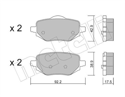METELLI 22-1323-0 Číslo výrobce: 26198. EAN: 8032747126769.