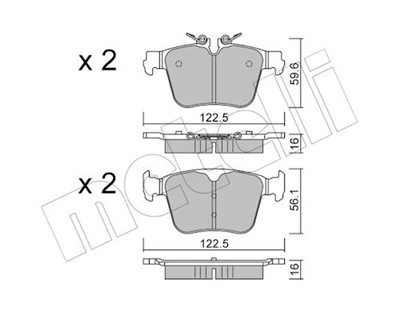 METELLI 22-1329-0 Číslo výrobce: 26609. EAN: 8032747126967.