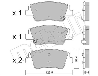 METELLI 22-1360-0 Číslo výrobce: 26543. EAN: 8032747427989.