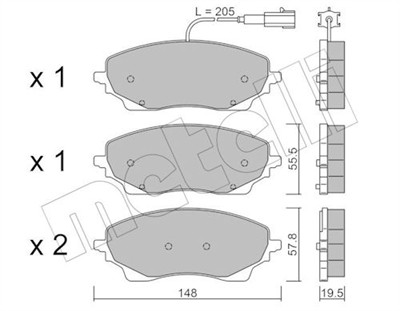 METELLI 22-1379-0 Číslo výrobce: 26736.