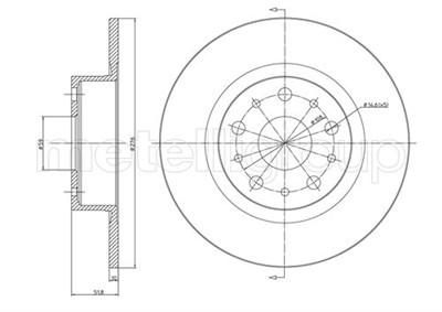METELLI 23-0410C EAN: 8032747025581.