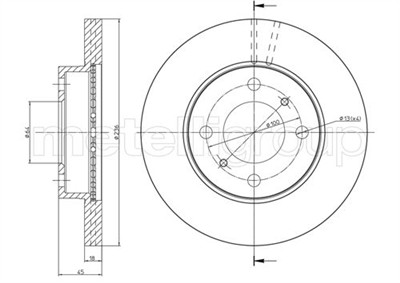 METELLI 23-0505C EAN: 8032747230374.