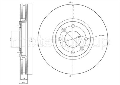 METELLI 23-0557C EAN: 8032747228838.