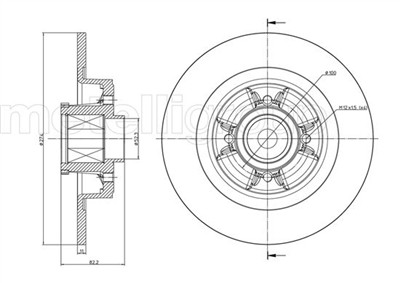 METELLI 23-0584 EAN: 8032747204863.
