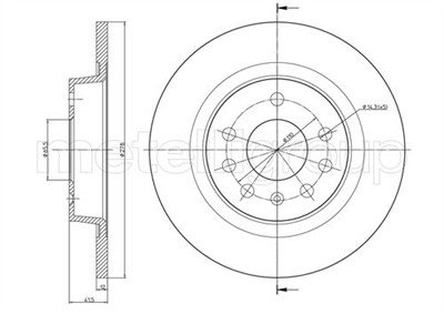 METELLI 23-0609C EAN: 8032747077382.