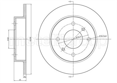 METELLI 23-0633 EAN: 8032747205358.