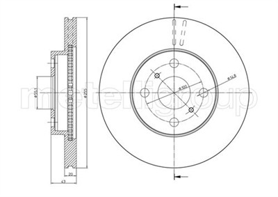 METELLI 23-0717C EAN: 8032747112243.