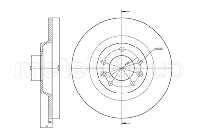 METELLI 23-0795C EAN: 8032747101469.