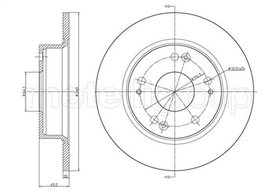 METELLI 23-0996C EAN: 8032747228418.