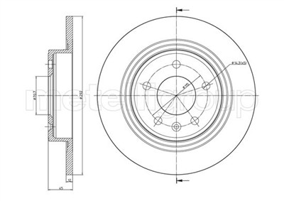 METELLI 23-1004C EAN: 8032747062616.