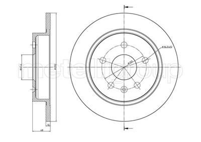 METELLI 23-1008C EAN: 8032747062739.