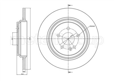 METELLI 23-1015C EAN: 8032747068854.