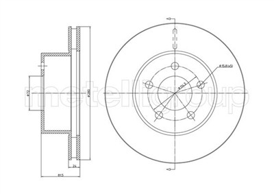 METELLI 23-1051C EAN: 8032747069264.