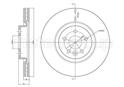 METELLI 23-1182C EAN: 8032747118795.
