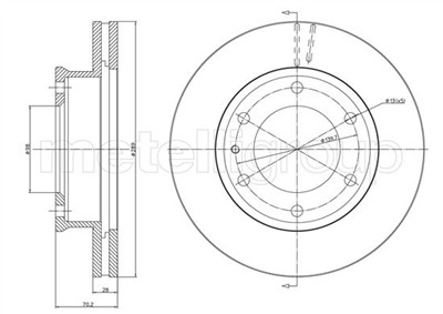 METELLI 23-1214 EAN: 8032747118702.