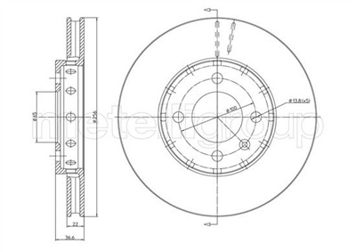 METELLI 23-1371C EAN: 8032747101360.