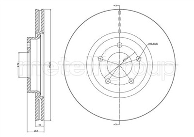 METELLI 23-1417C EAN: 8032747105689.