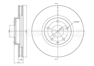 METELLI 23-1455C EAN: 8032747114872.