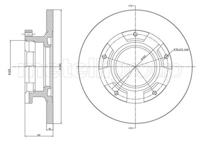 METELLI 23-1547 EAN: 8032747131084.