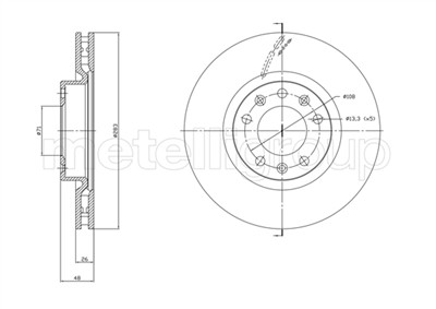METELLI 23-1764C EAN: 8032747232873.