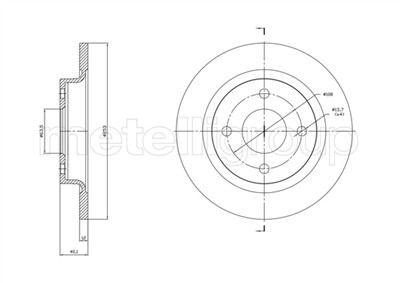 METELLI 23-1846C EAN: 8032747318355.