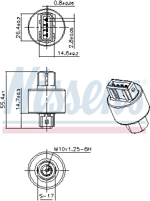 NISSENS 301103 EAN: 5707286536180.
