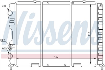 NISSENS 60033 Číslo výrobce: 376766001. EAN: 5707286190801.