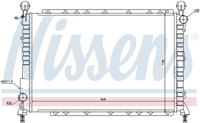 NISSENS 60034 Číslo výrobce: RM133. EAN: 5707286190818.