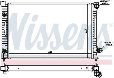NISSENS 60424 Číslo výrobce: 376765231. EAN: 5707286191464.