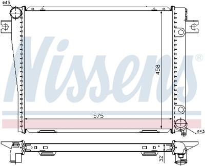NISSENS 60602A Číslo výrobce: 376713151. EAN: 5707286192409.