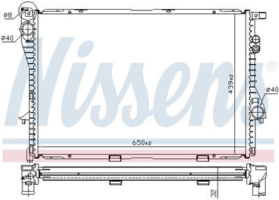 NISSENS 60603A EAN: 5707286192423.