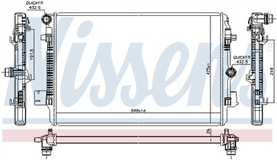 NISSENS 606720 EAN: 5707286477483.