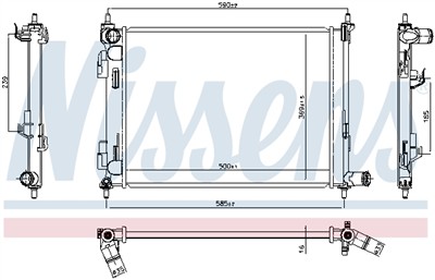 NISSENS 606733 EAN: 5707286477612.