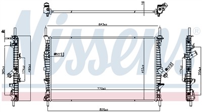 NISSENS 607191 EAN: 5707286547827.