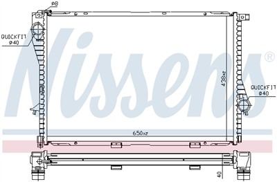 NISSENS 60754A EAN: 5707286193543.