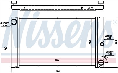 NISSENS 60762 EAN: 5707286193604.