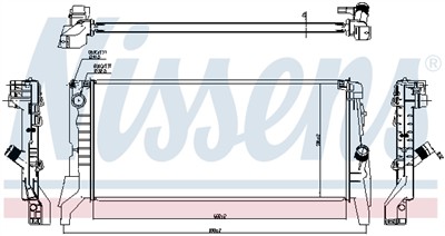 NISSENS 60861 Číslo výrobce: 70827985. EAN: 5707286411333.