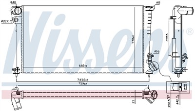NISSENS 61315 EAN: 5707286195783.