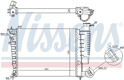NISSENS 61335A EAN: 5707286195967.