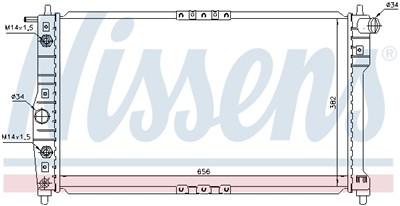 NISSENS 616671 EAN: 5707286197480.