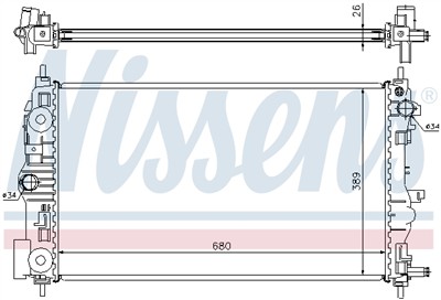 NISSENS 61676 EAN: 5707286350083.
