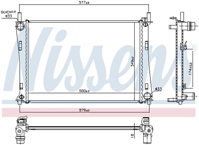NISSENS 62028A EAN: 5707286199453.