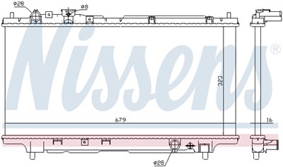 NISSENS 62383A Číslo výrobce: 376707474. EAN: 5707286202047.