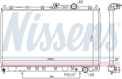 NISSENS 628431 Číslo výrobce: 376718391. EAN: 5707286206717.