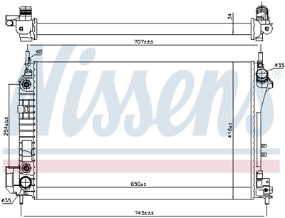 NISSENS 63023 Číslo výrobce: 376771211. EAN: 5707286208711.