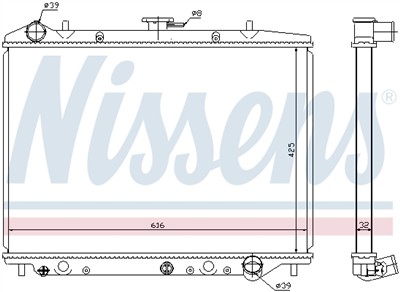 NISSENS 630754 Číslo výrobce: 376801421. EAN: 5707286362727.