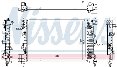 NISSENS 630778 Číslo výrobce: 376901021. EAN: 5707286392045.
