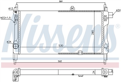 NISSENS 632381 EAN: 5707286210158.