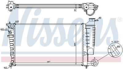 NISSENS 63512A Číslo výrobce: 376717171. EAN: 5707286211933.