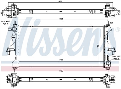 NISSENS 63567 EAN: 5707286395824.